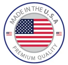 Made in the U.S.A., premium quality